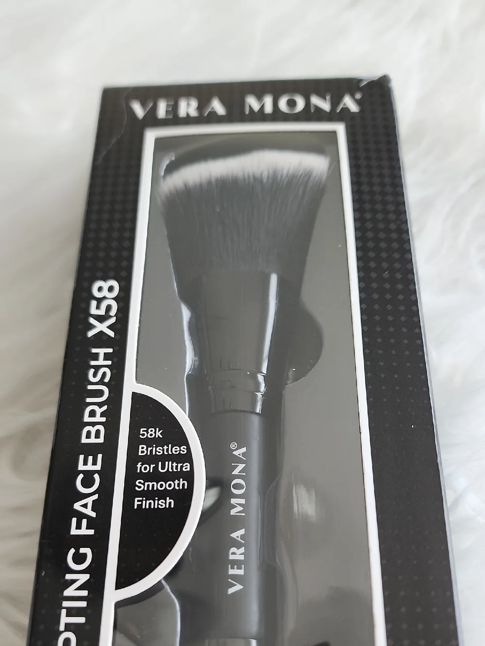 Vera Mona Sculpting Face Brush X58 Dual Ended NWT Sealed
